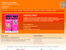 Tablet Screenshot of festival.golcuk.bel.tr